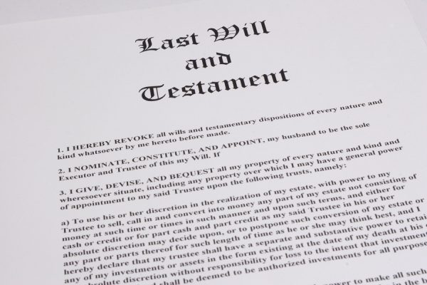 Last Will And Testament