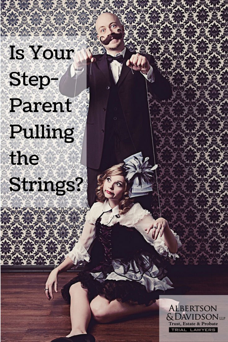 Is Your Step Parent Pulling the Strings