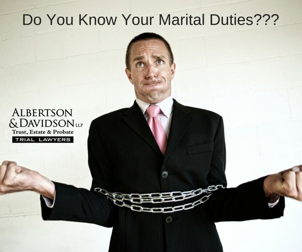 Do You Know Your Marital Duties