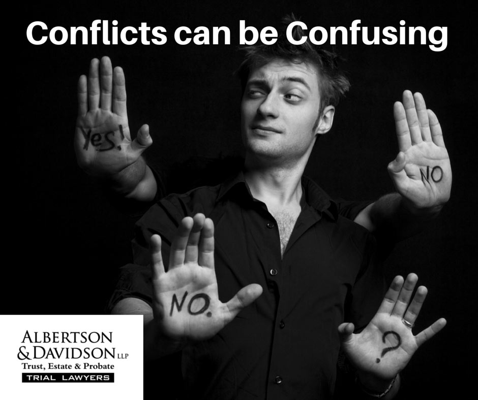 Conflicts can be Confusing