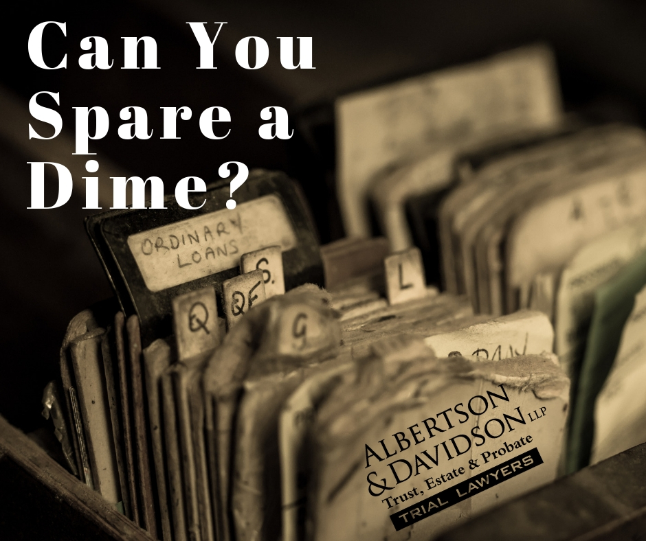 can you spare a dime