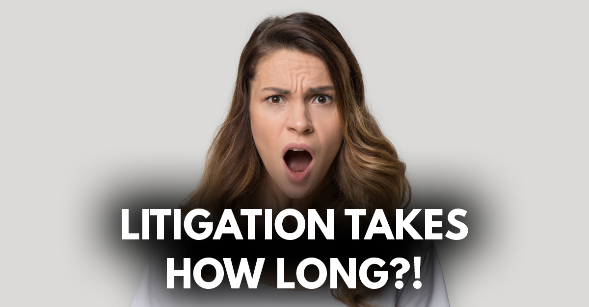 how long does litigation take