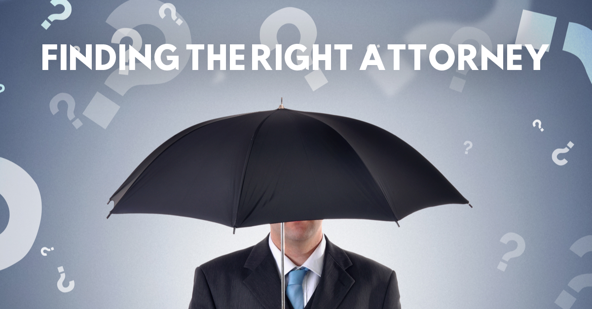 finding the right attorney