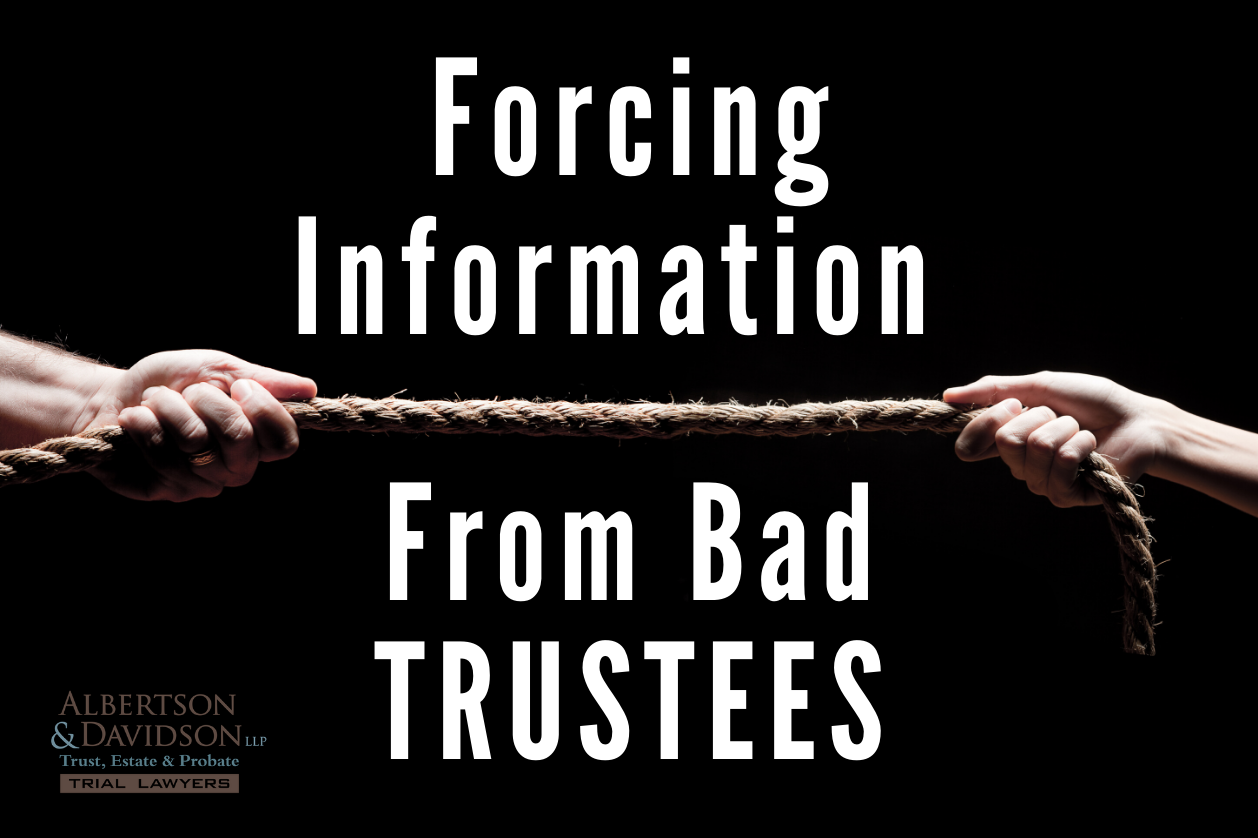 forcing imitation from bad trustees