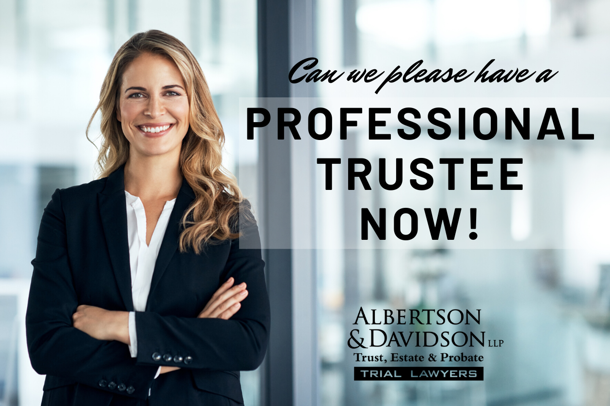 professional trustee now