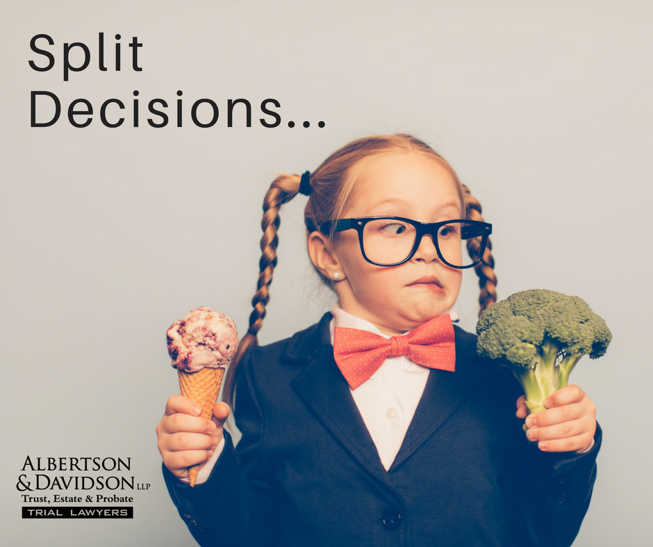 split decisions