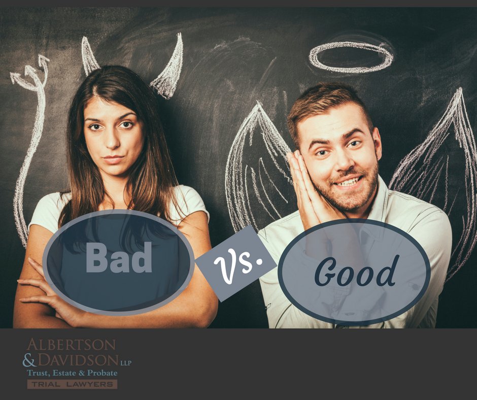 bad vs good