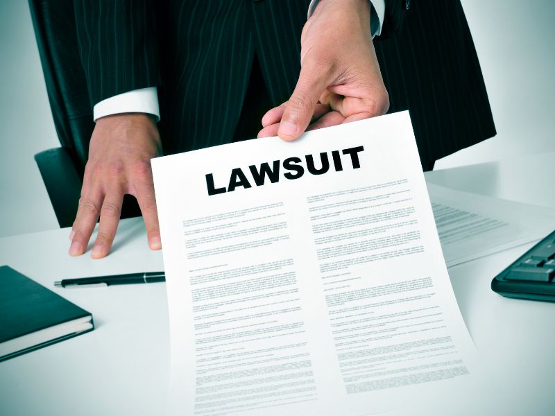 filing a lawsuit against a trustee