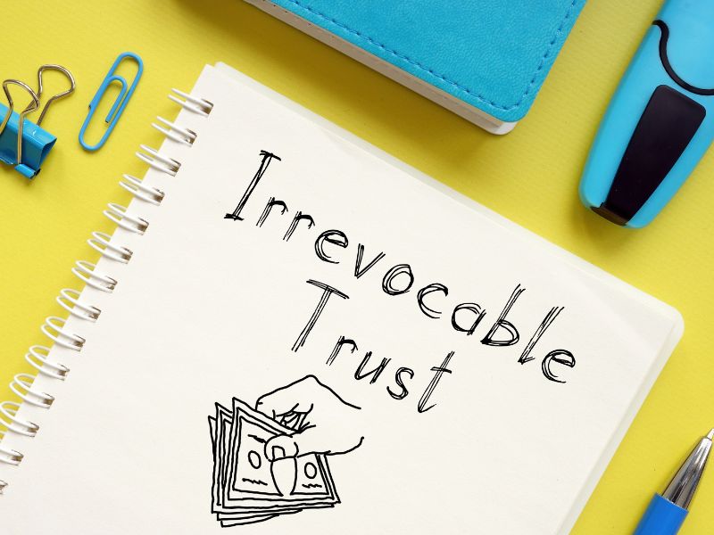 document representing an irrevocable trust